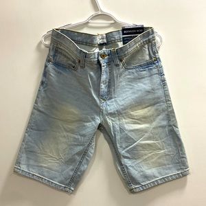 White Wash Men’s Jean Shorts